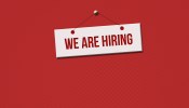 The header image shows a sign that says "We are hiring."