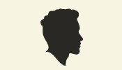 The header image shows a silhouette of a mans head.