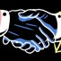 A business partnership concept illustrated by two hands in suits shaking hands, representing how publishers can build strategic vendor partnerships to drive meaningful performance.